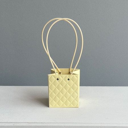 Сумочка JUBAG-Р6 c ромбиками (10 шт.) - Светло Желтый
